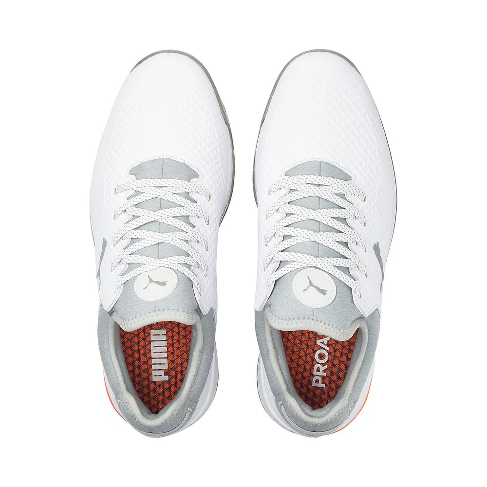 Men's PROADAPT Alphacat Spikeless Golf Shoe- White
