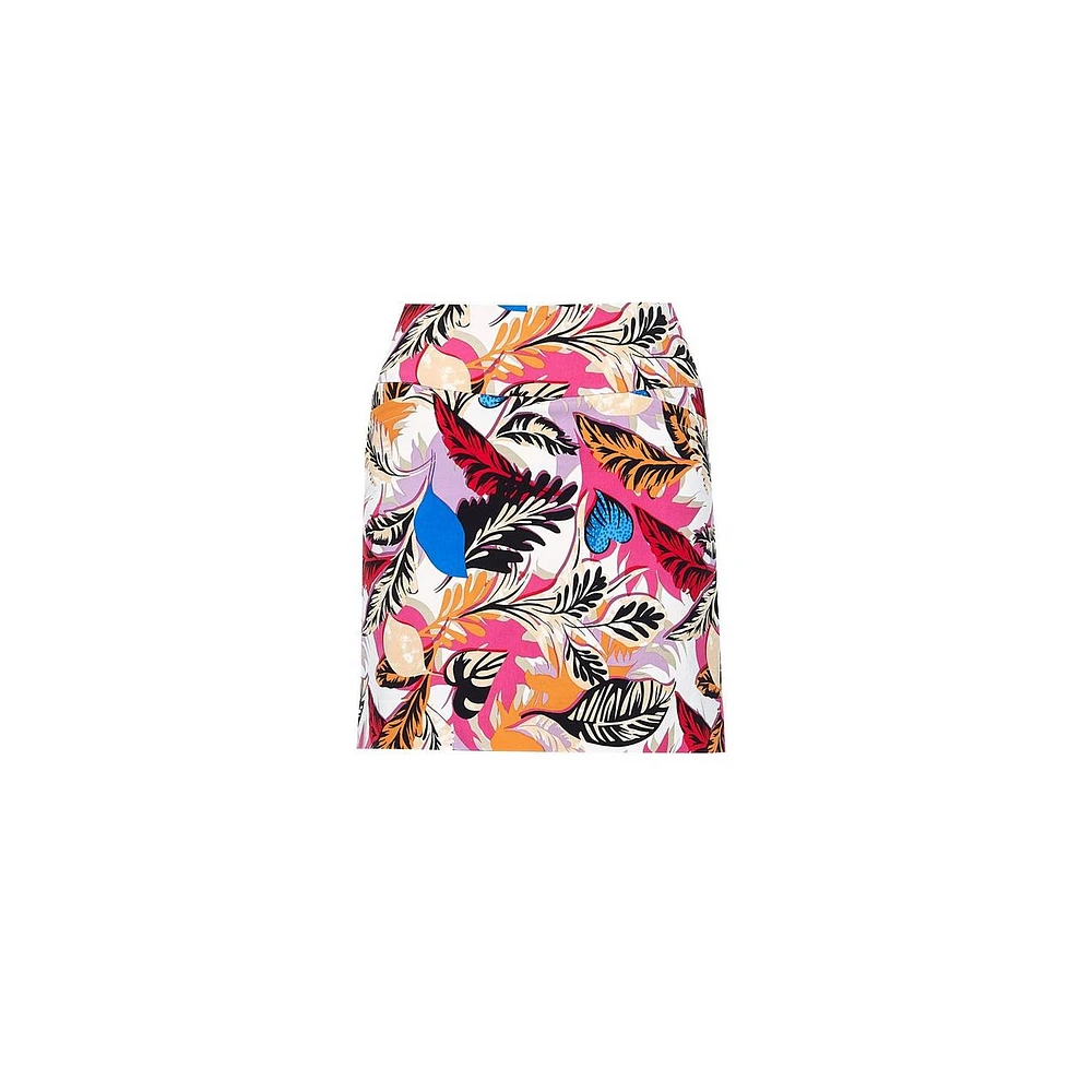 Women's Aruba Print 18 Inch Skort