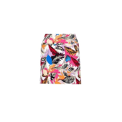 Women's Aruba Print 18 Inch Skort