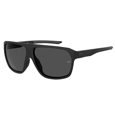 Dominate Matte Black/Grey Lens Sunglasses