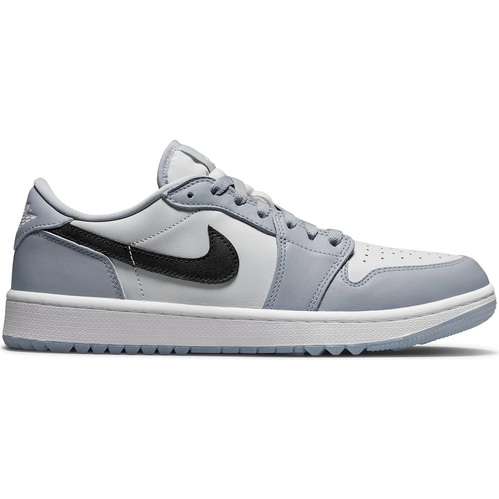 Air Jordan 1 Low G Spikeless Golf Shoe - Grey/White/Black