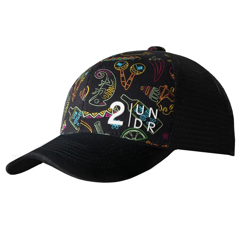 Men's Mesh Print Snapback Cap