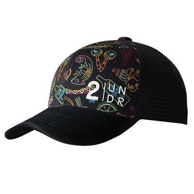 Men's Mesh Print Snapback Cap - Juarez