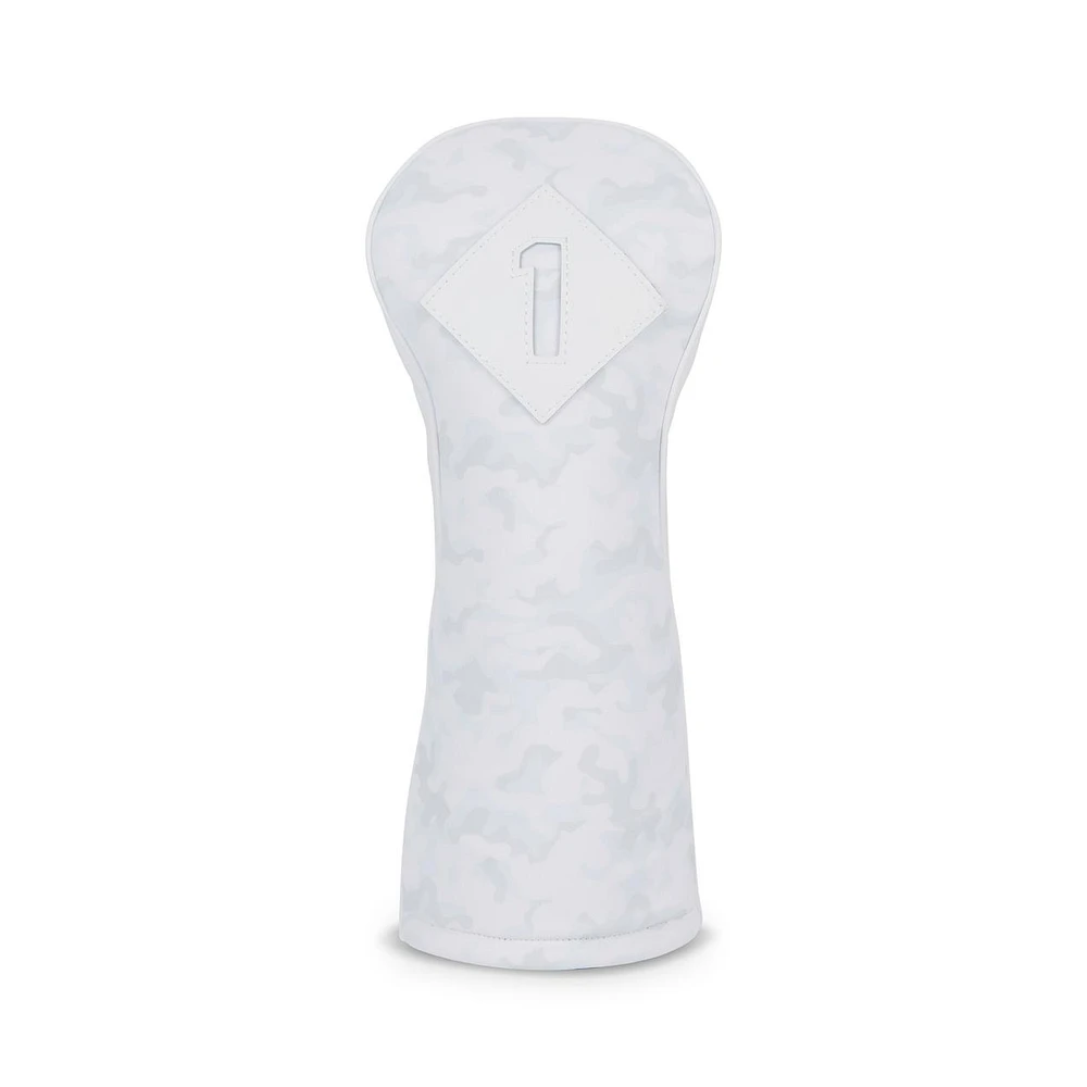 White Out 3 Panel Leather & Performance Headcover