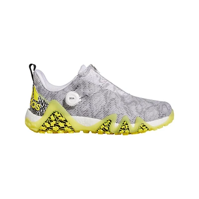 Men's CodeChaos 22 BOA Spikeless Golf Shoe - Grey/Yellow