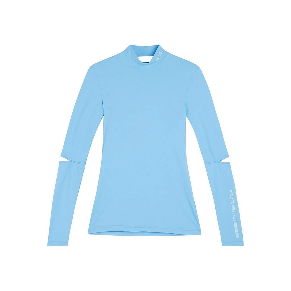 Women's NK Mock Neck Longsleeve Golf Top
