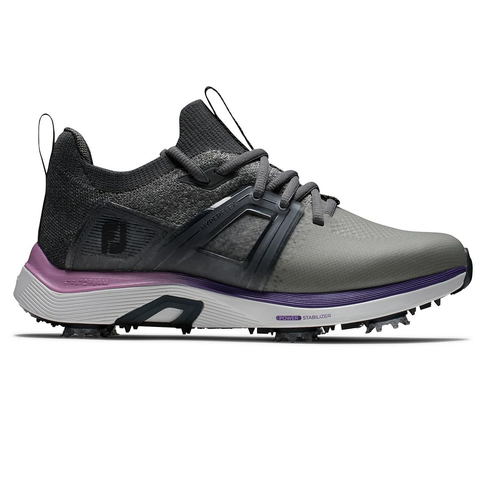 Women's Hyperflex Spiked Golf Shoe - Grey