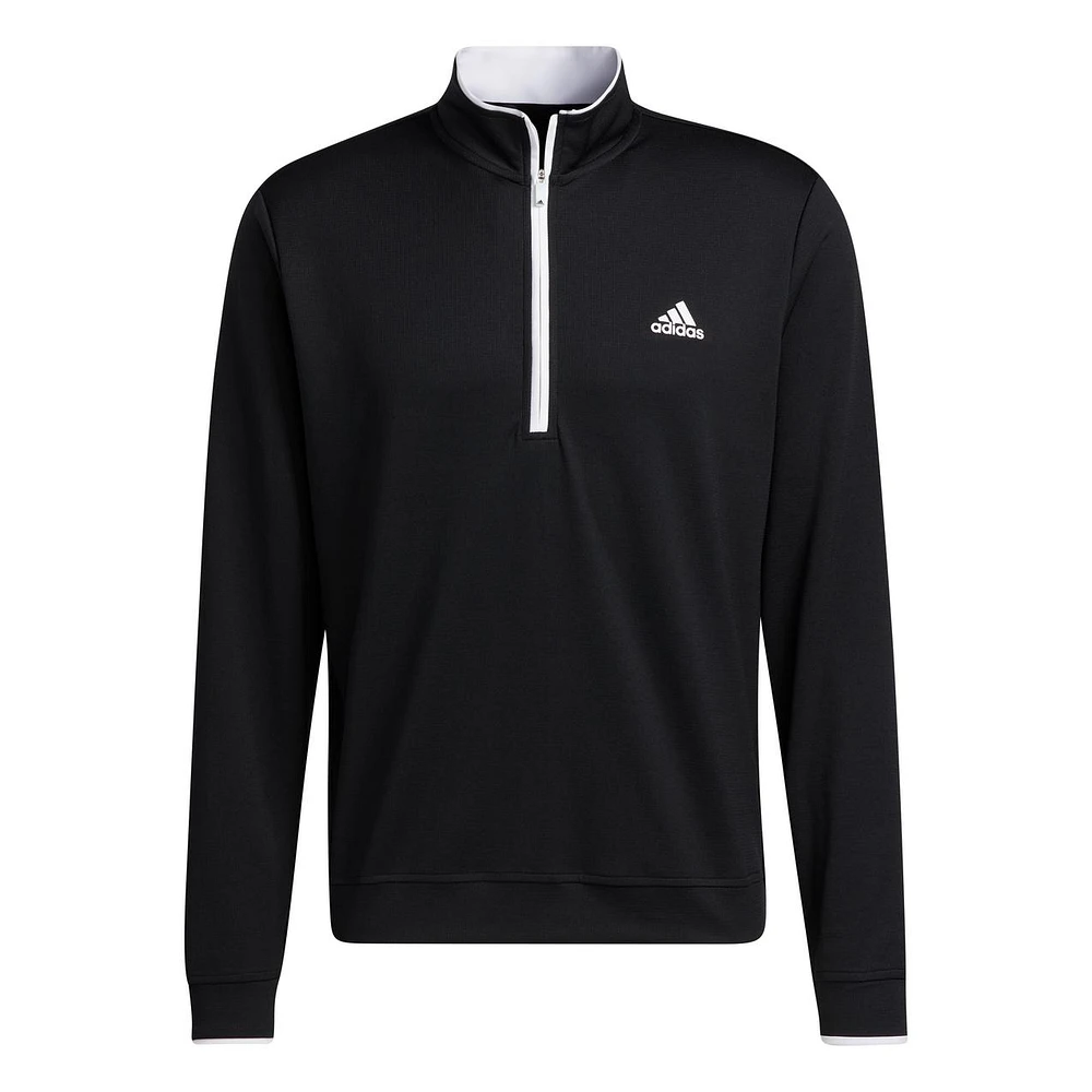 Men's Solid 1/4 Zip Pullover