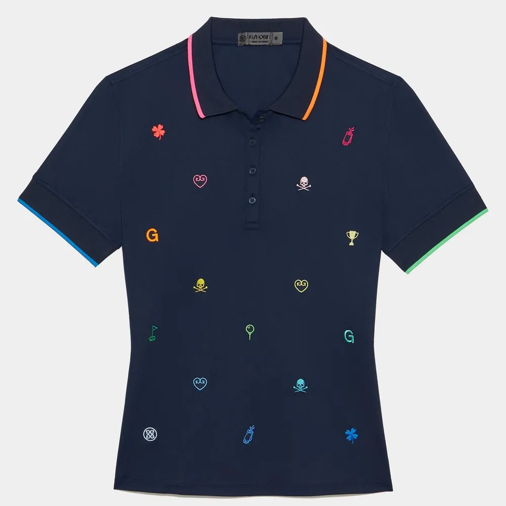 Women's Icon Embroidered Short Sleeve Polo
