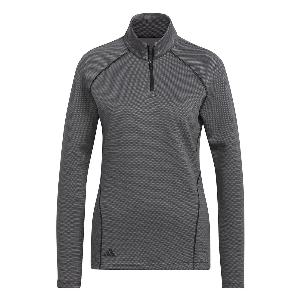 Women's Knit Layer 1/4 Zip Long Sleeve Top