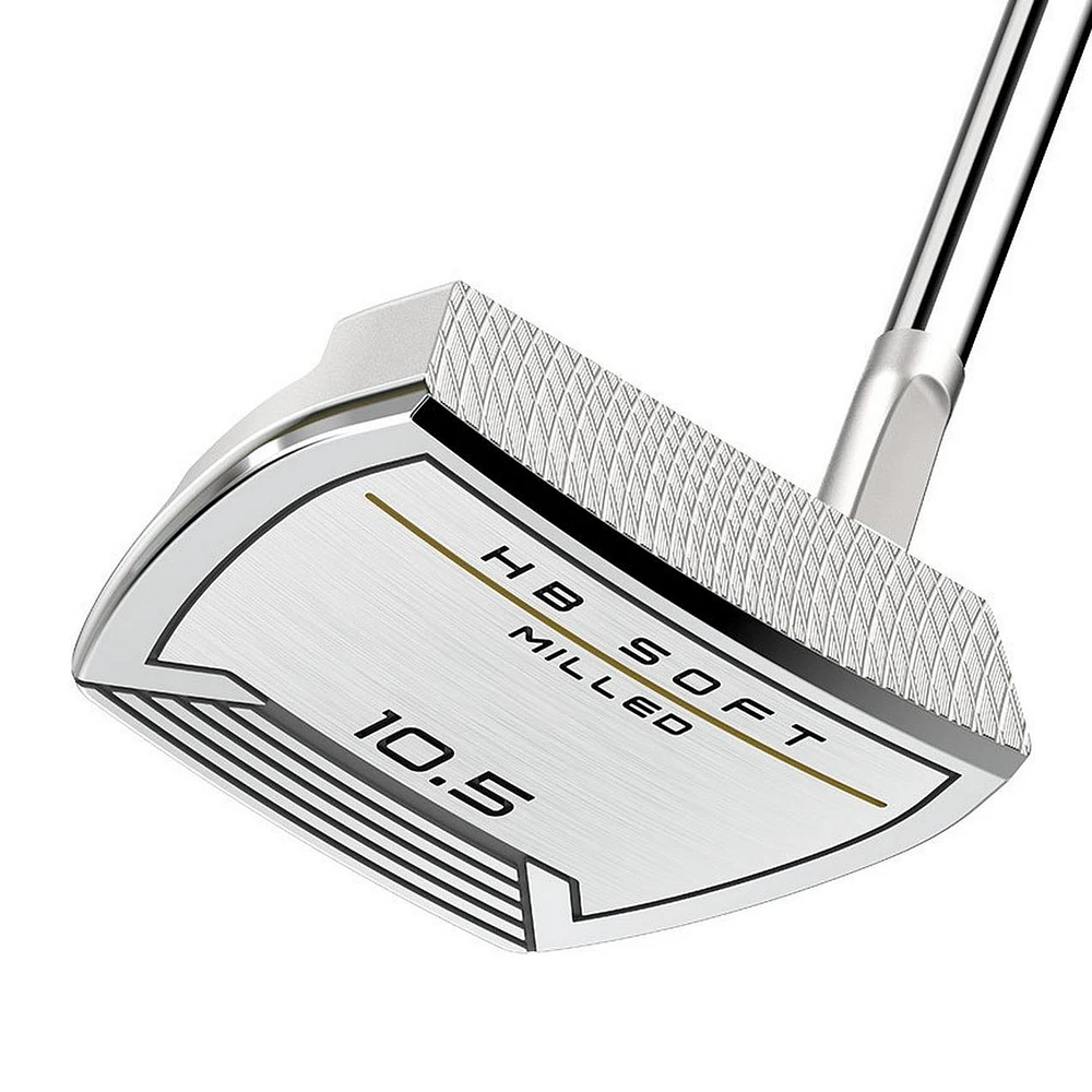 HB SOFT Milled #10.5 Slant Putter with Steel Shaft