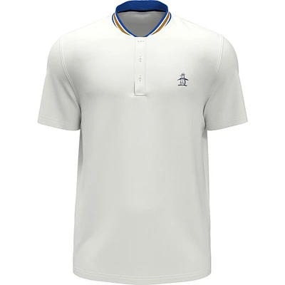 Men's Chi Chi Heritage Tipped Mock Short Sleeve Polo