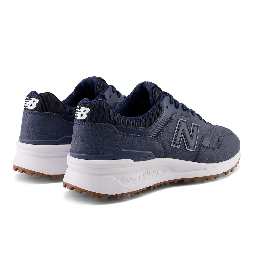 Men's 997 Golf Spiked Golf Shoe - Navy
