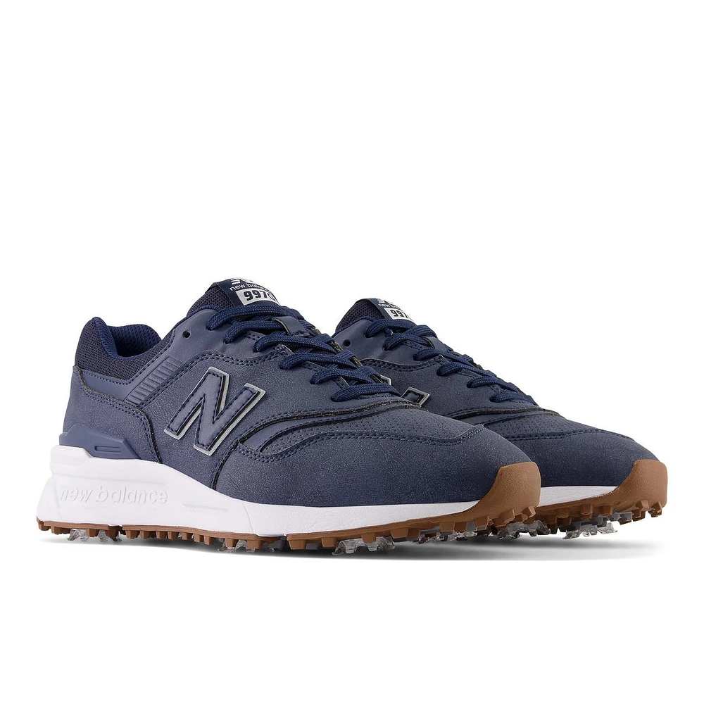 Men's 997 Golf Spiked Golf Shoe - Navy