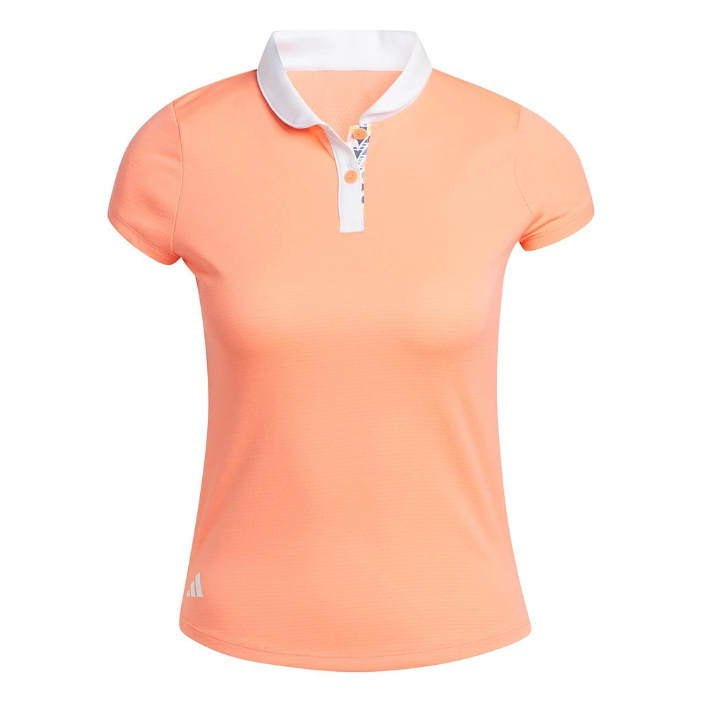 Girls HEAT.RDY Short Sleeve Polo