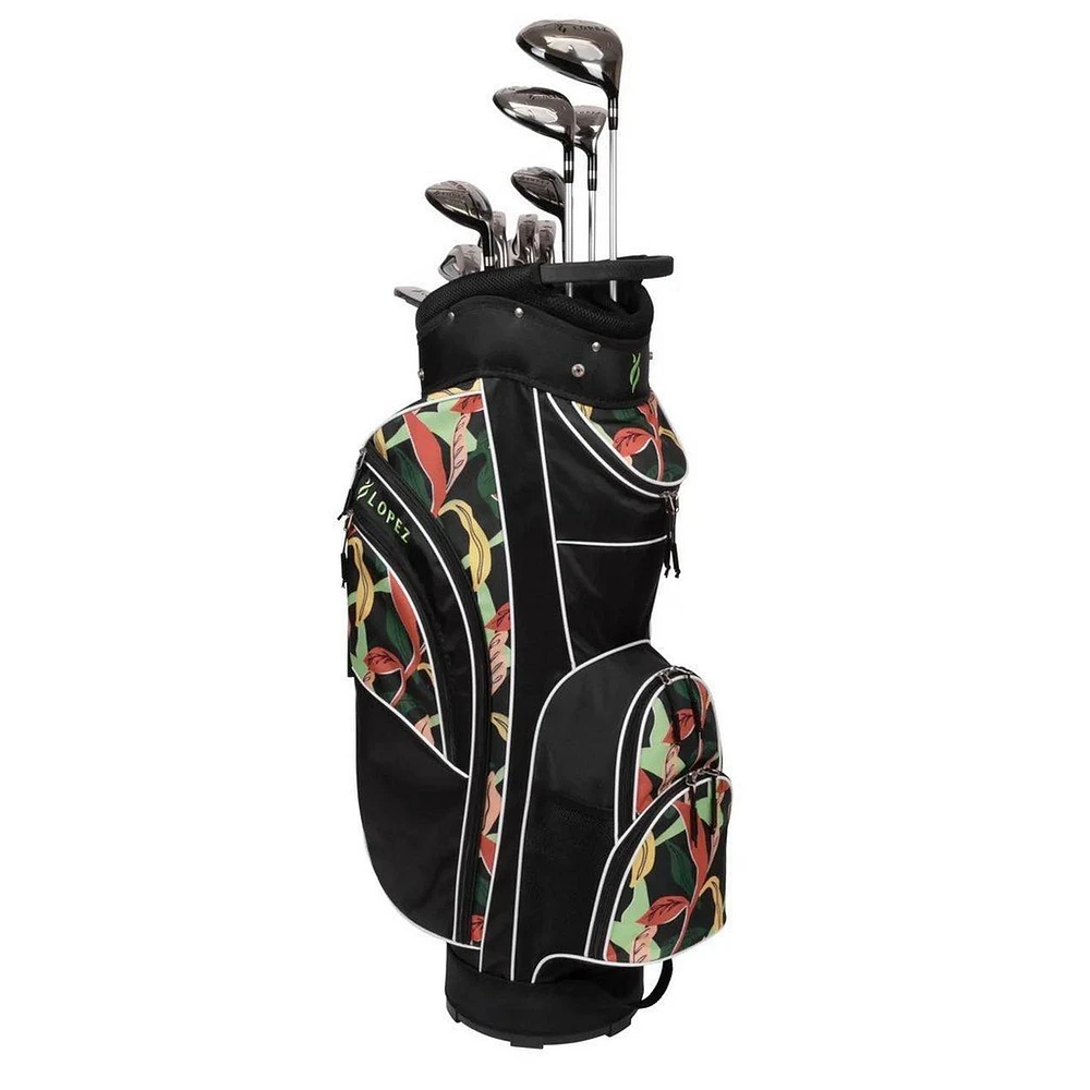 Women's Erinn 11-Piece Cart Bag Package Set with Graphite Shafts