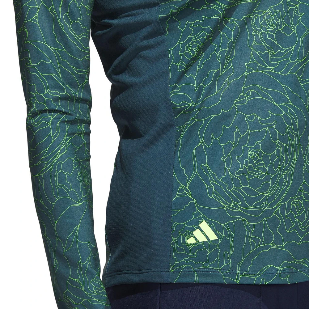 Women's Ultimate 365 1/4 Zip Long Sleeve Print Shirt