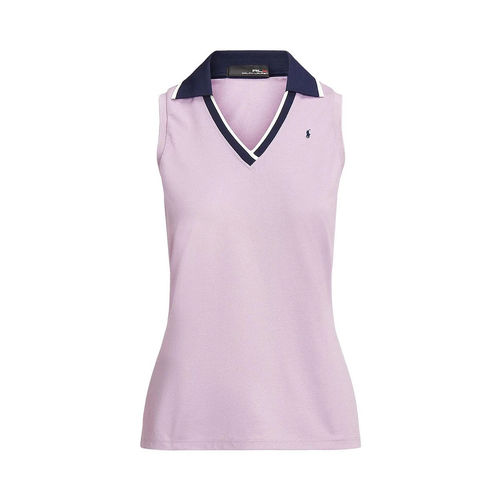 Women's Sleeveless Polo