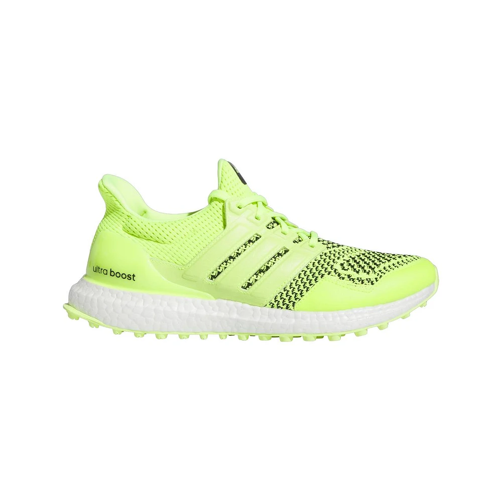 Men's Ultraboost Spikeless Golf Shoe- Lime