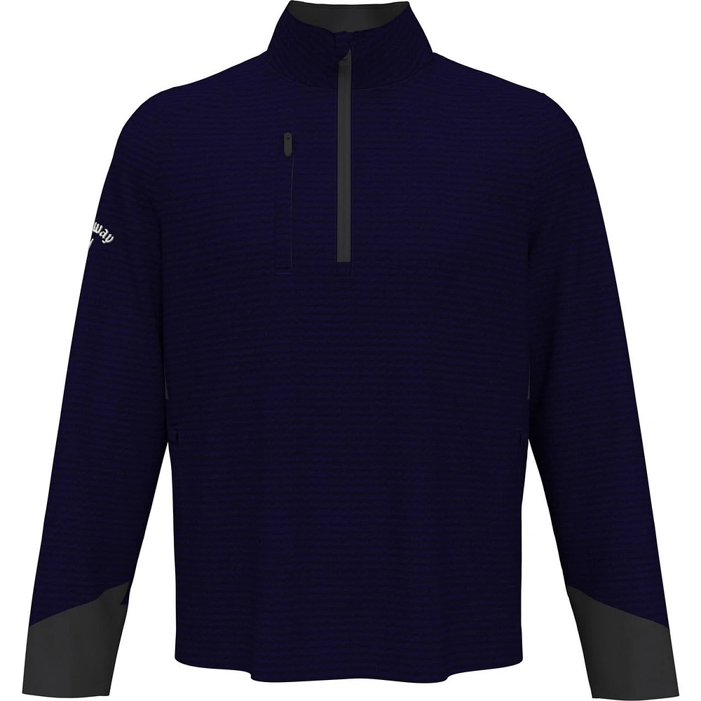 Men's 1/4 Zip Hex Pullover