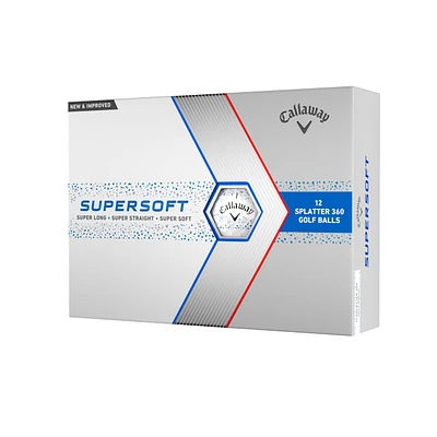 Prior Generation - Supersoft Golf Balls - Splatter