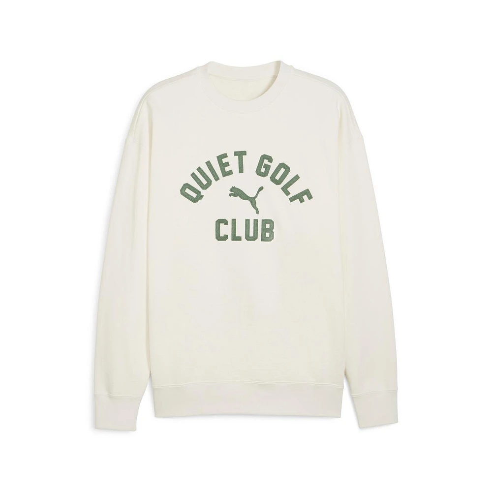 Men's Puma X Quiet Golf Graphic Crewneck Sweater
