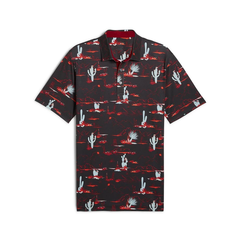 Men's Mattr Bushland Short Sleeve Polo