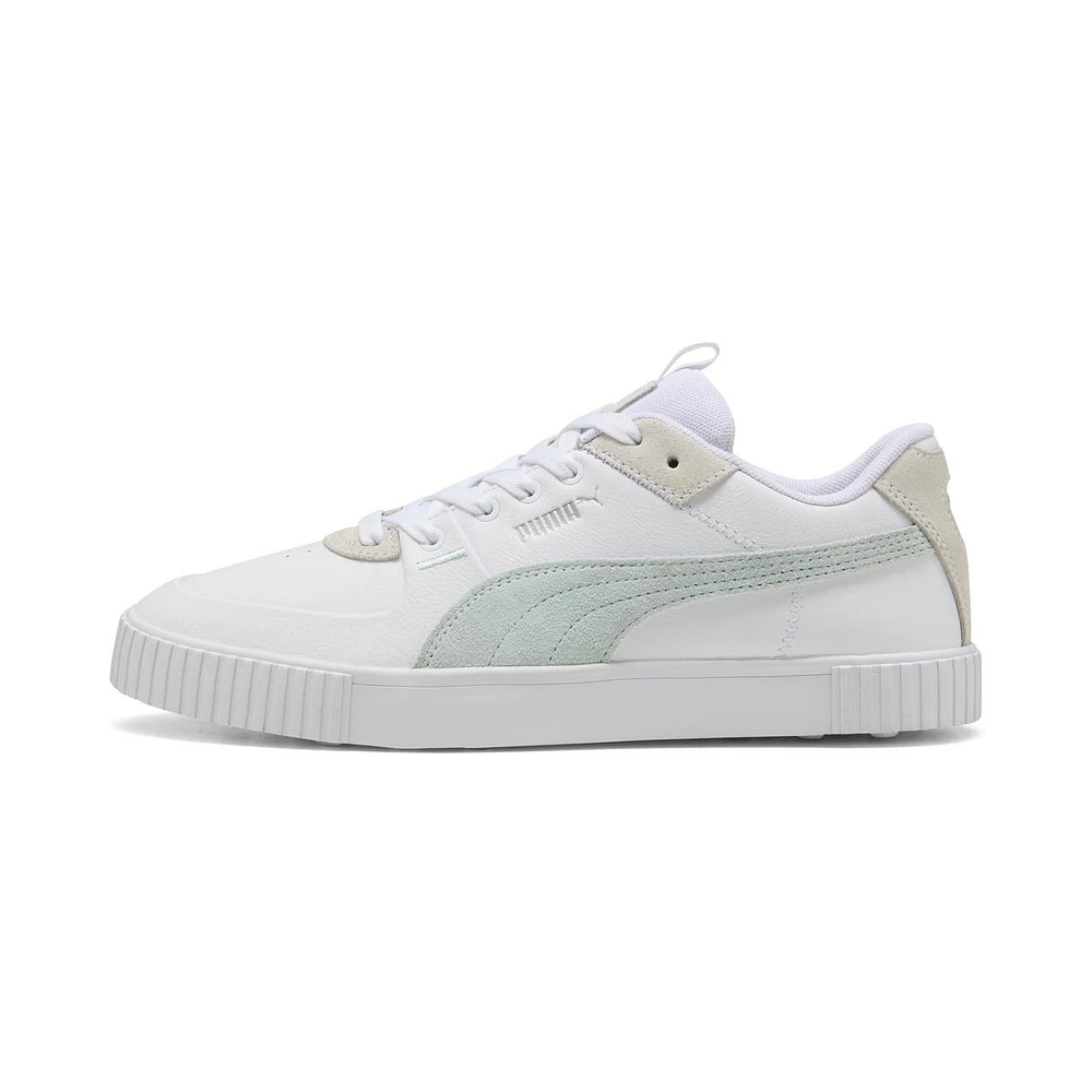 Women's Cali G Spikeless Golf Shoe - White/Light Green
