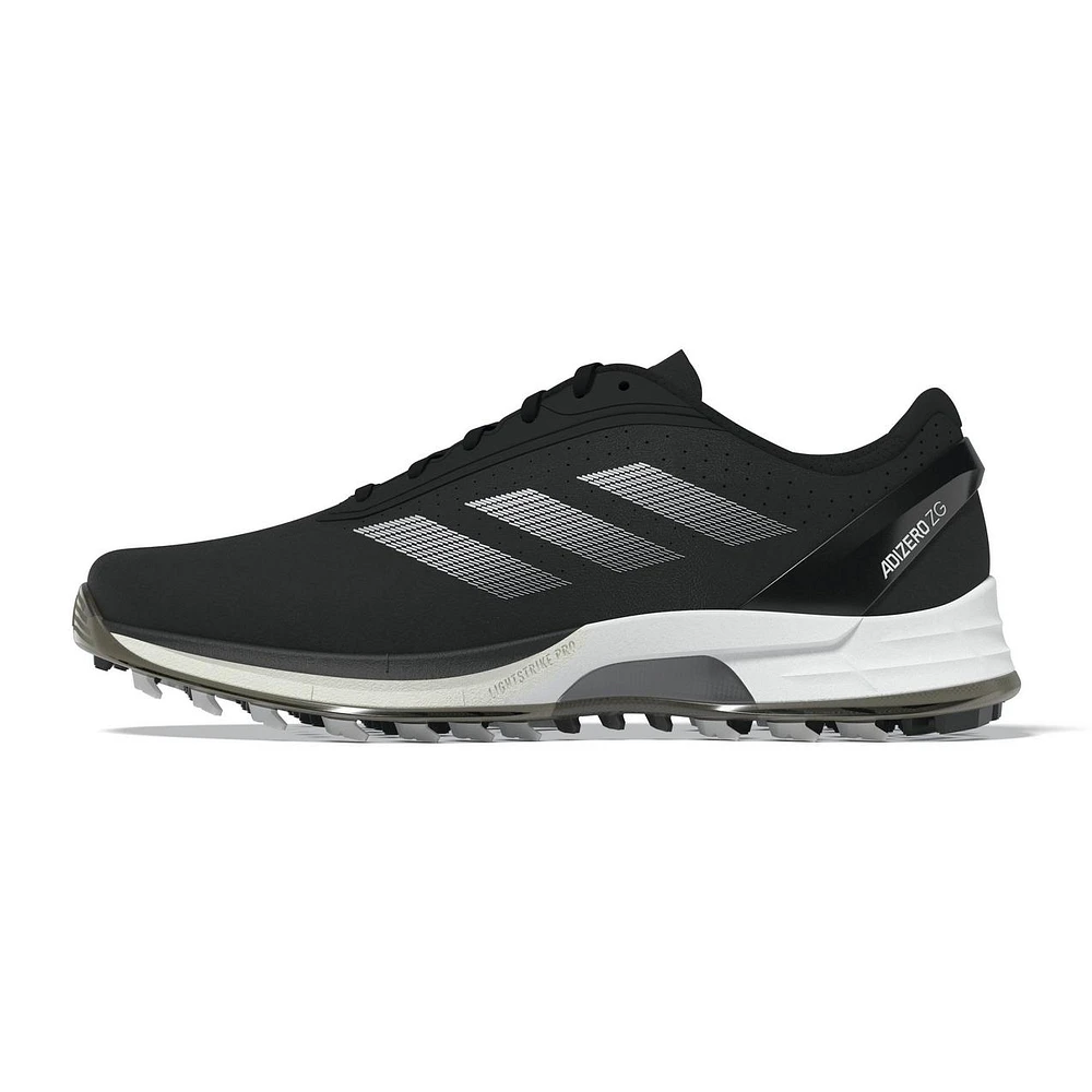 Men's AdiZero ZG Spikeless Golf Shoe - Black/Grey