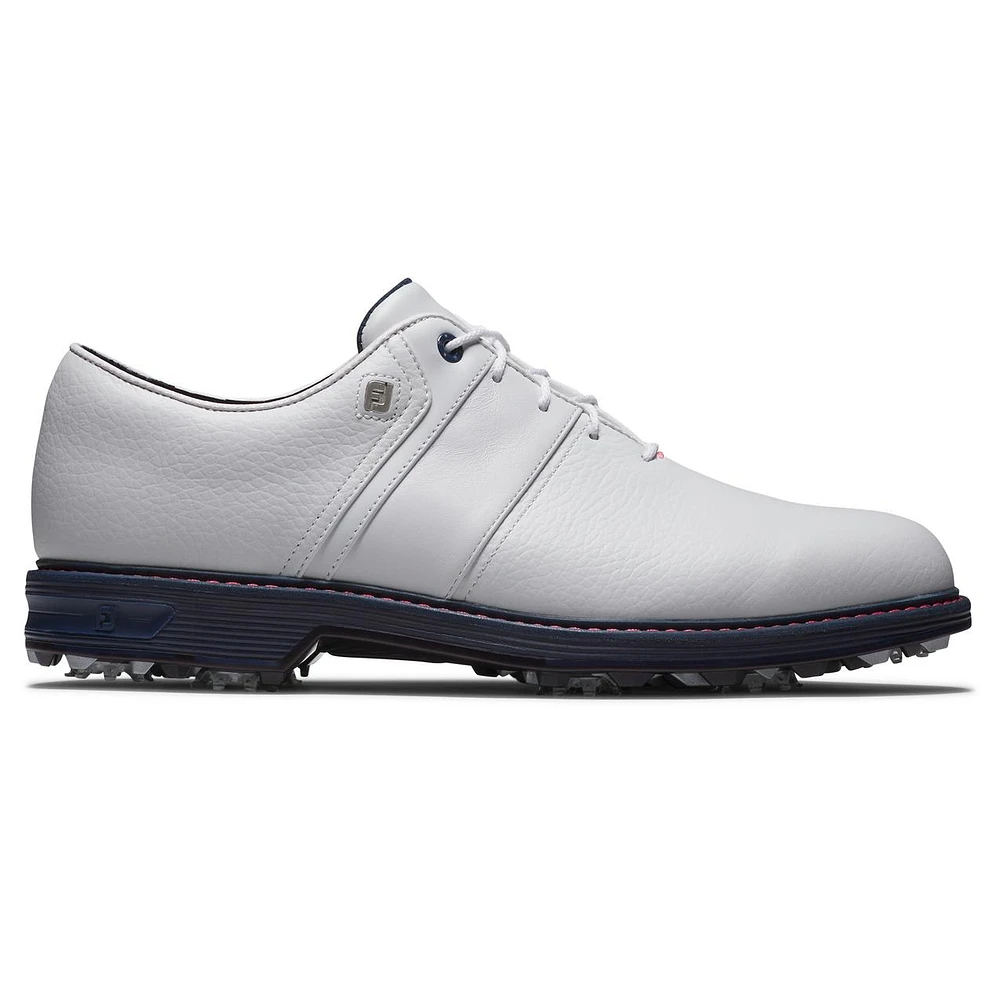 Men's Premiere Series Packard Spiked Golf Shoe - White/Navy/Pink