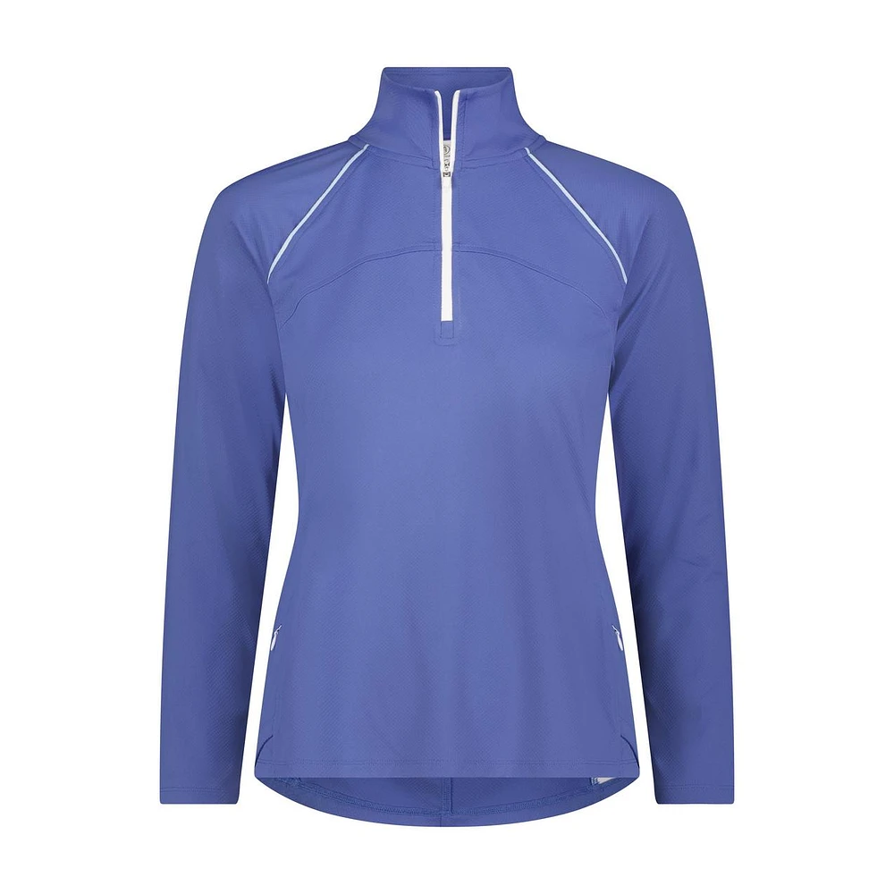 Women's Movement UPF 50 1/2 Zip Solid Long Sleeve Top
