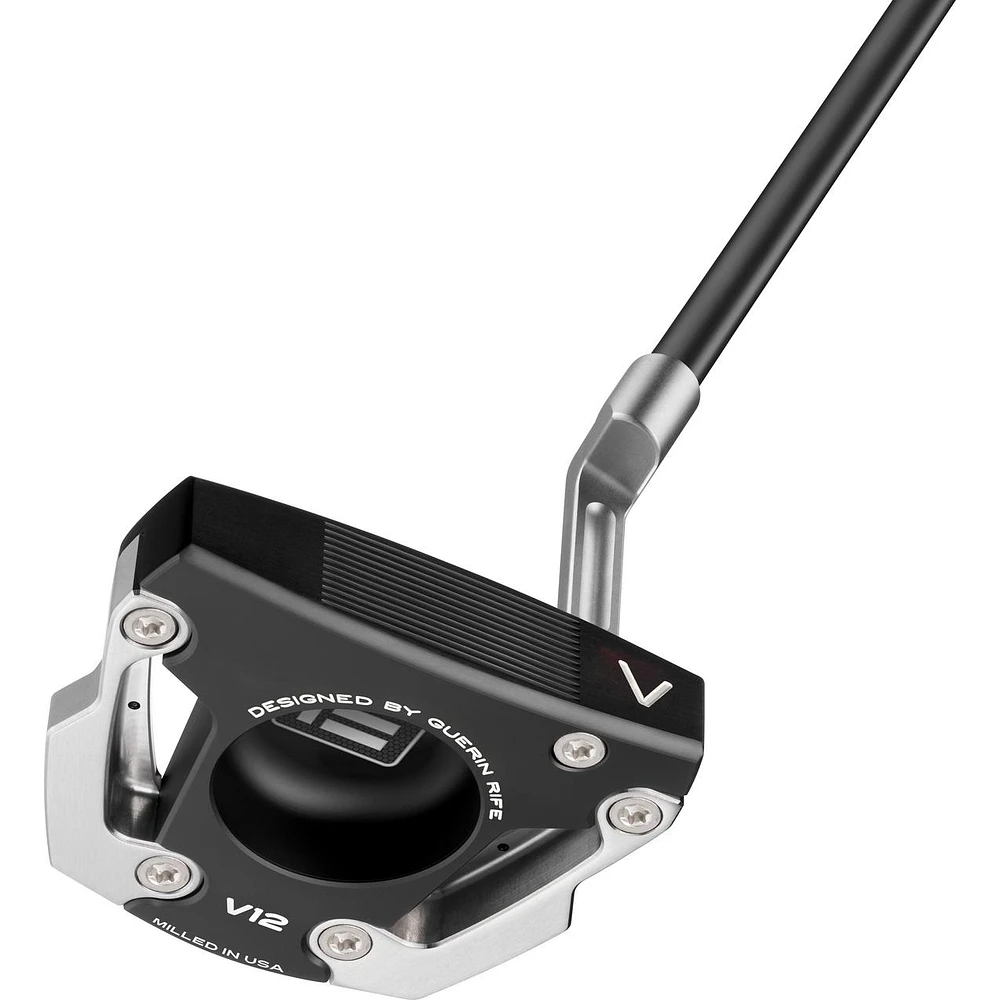 V-Series V12 Black Short Plumber Mallet Putter