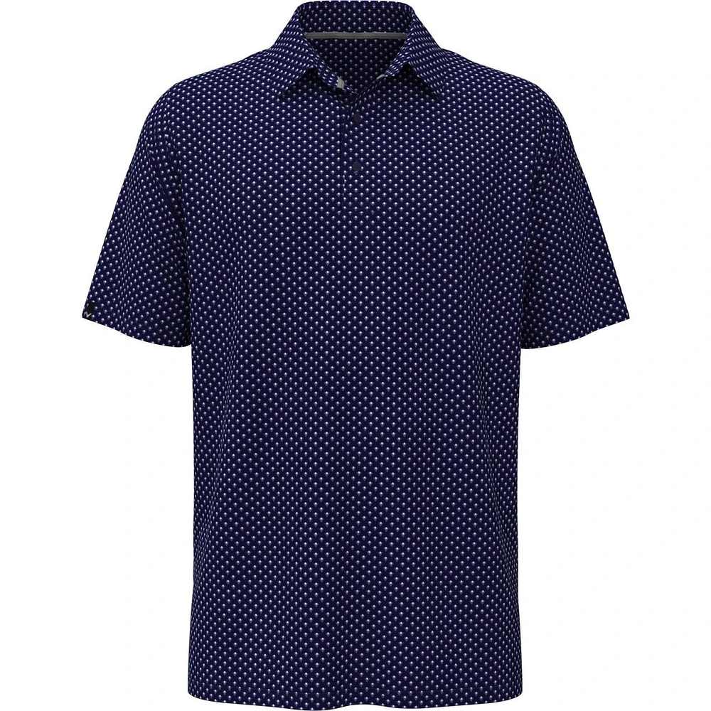 Men's Trademark Chev Print Short Sleeve Polo