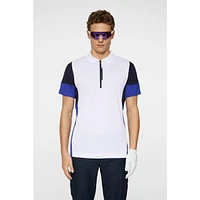 Men's Nero Zip Short Sleeve Polo
