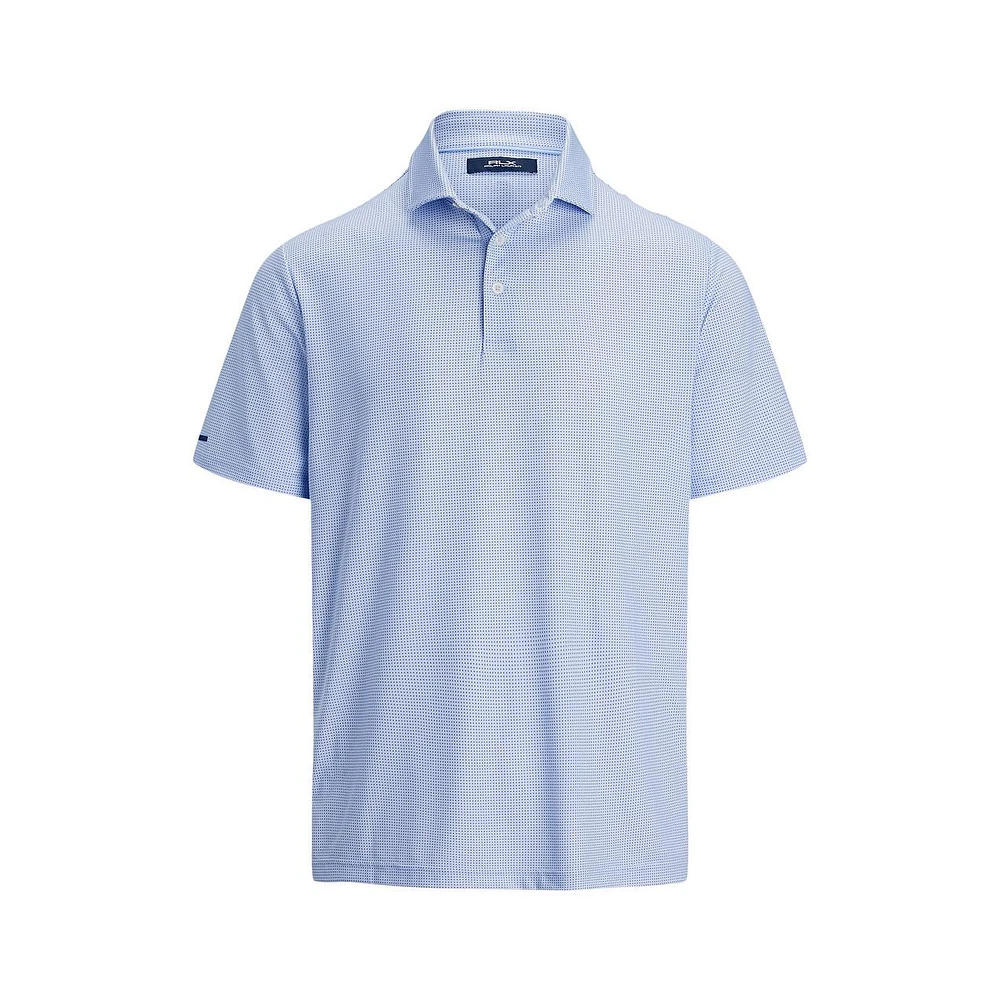 Men's Micro Cube Short Sleeve Polo