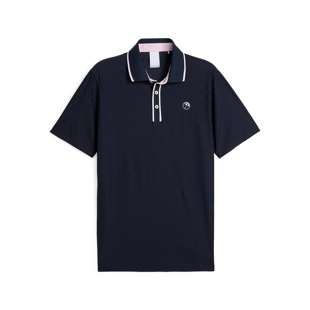 Men's Puma x AP Tipped Jacquard Short Sleeve Polo
