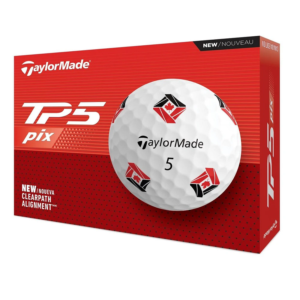 TP5 Pix Golf Balls - Canada Edition