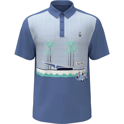 Men's Palm Springs Block Short Sleeve Polo