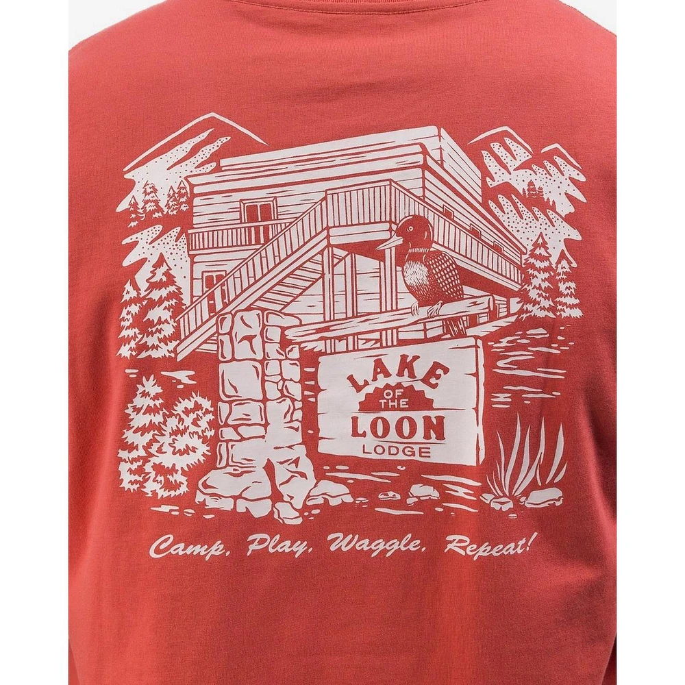 Men's Lake of The Loon Lodge T-Shirt