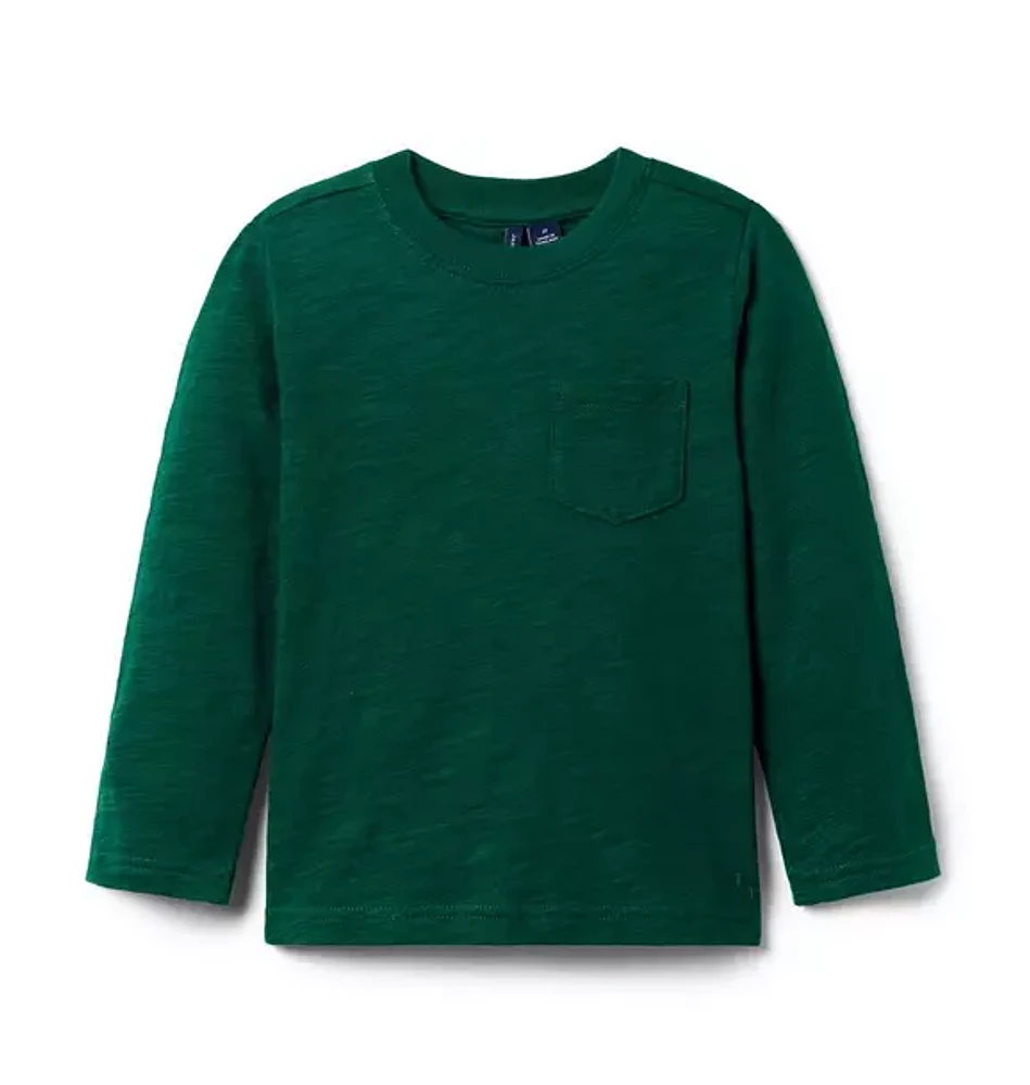 The Long Sleeve Slub Tee