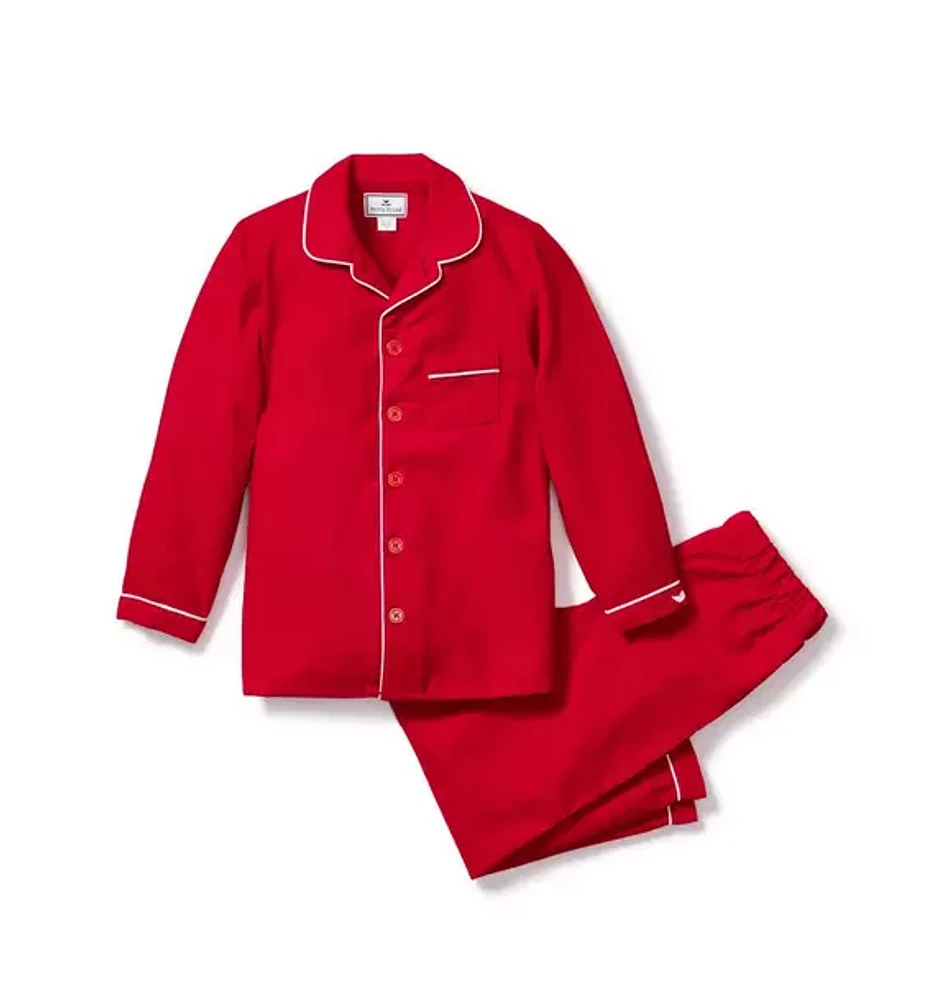 Petite Plume Flannel Pajama Set