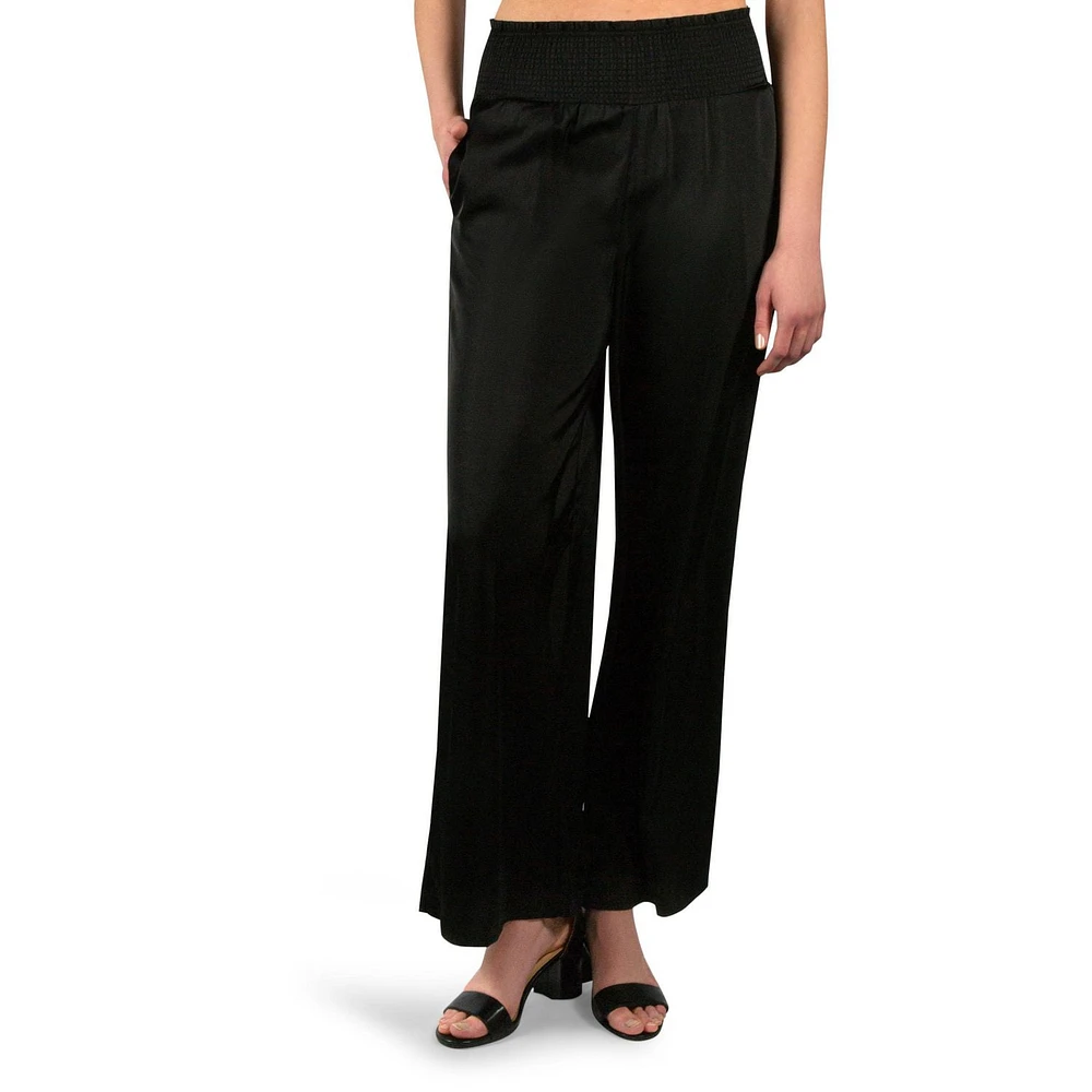 PANTALON BB À TAILLE SMOCKÉE