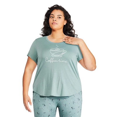 T-shirt à encolure dégagée George Plus pour femmes