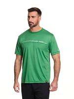 John Deere Men’s Interlock Yoked Short Sleeve Tee, Tee