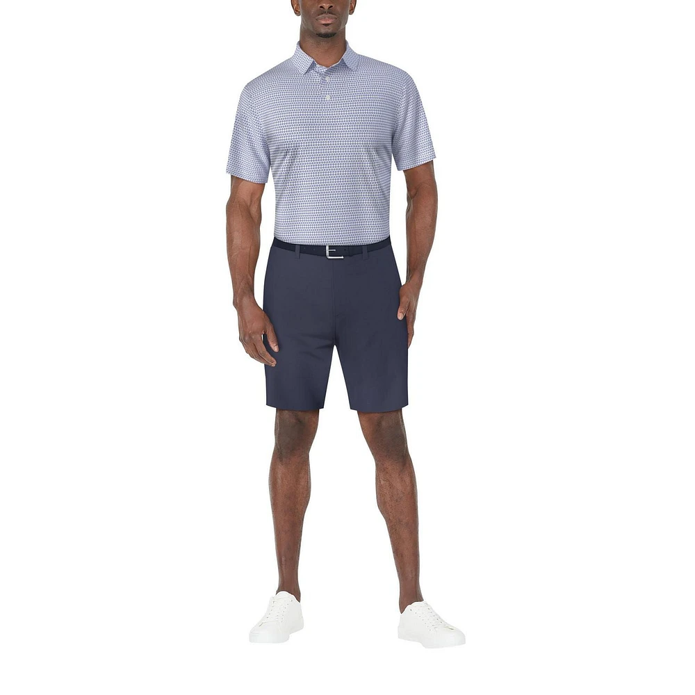 Ben Hogan Polo de golf à manches courtes et imprimé floral pour hommes