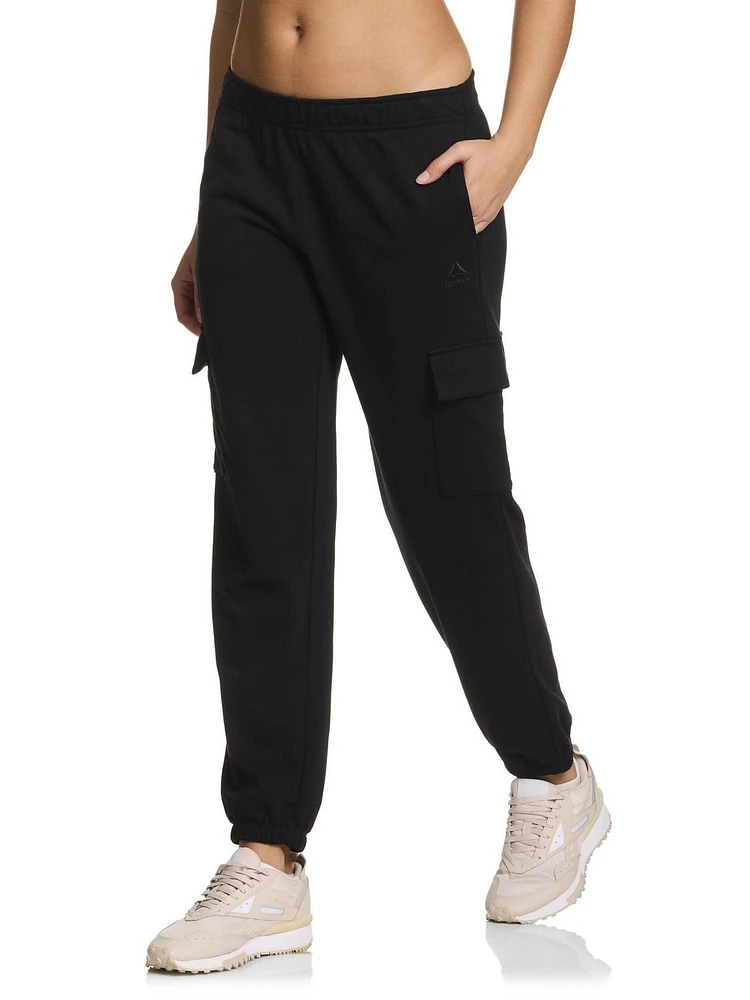 Reebok Pantalon de jogging utilitaire Feels Good Cargo Jogger pour femmes Tailles XS-2XL