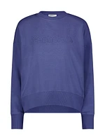 Reebok Women's Feels Good Meet & Greet Crew French Terry Sweatshirt