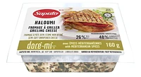 Saputo Doré-Mi Haloumi with Mediterranean Spices Cheese, 160 g block