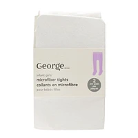 George Infant Microfibre Tight 2pk