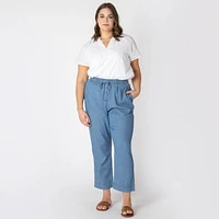Devoted Women’s Plus wide leg loose fit joggers